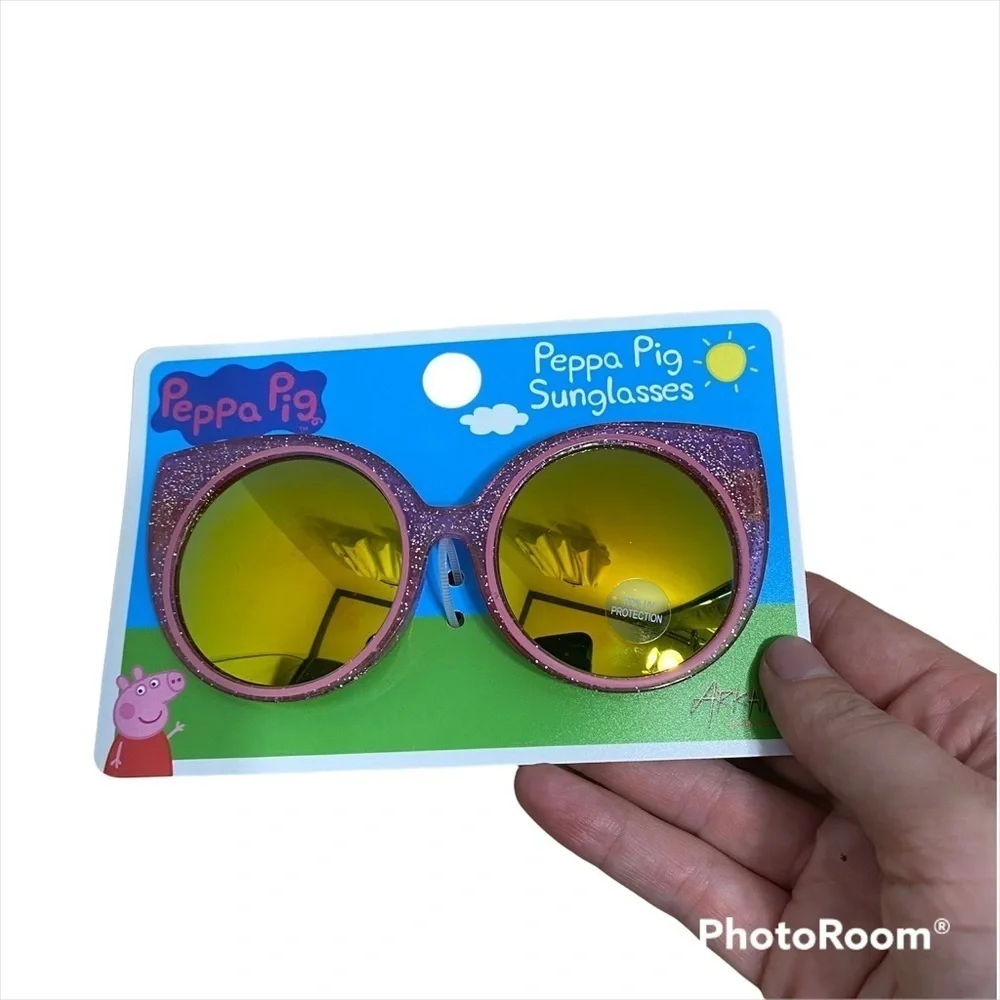 Peppa Pig Sunglasses NWT 100% UV Protection Pink Kids